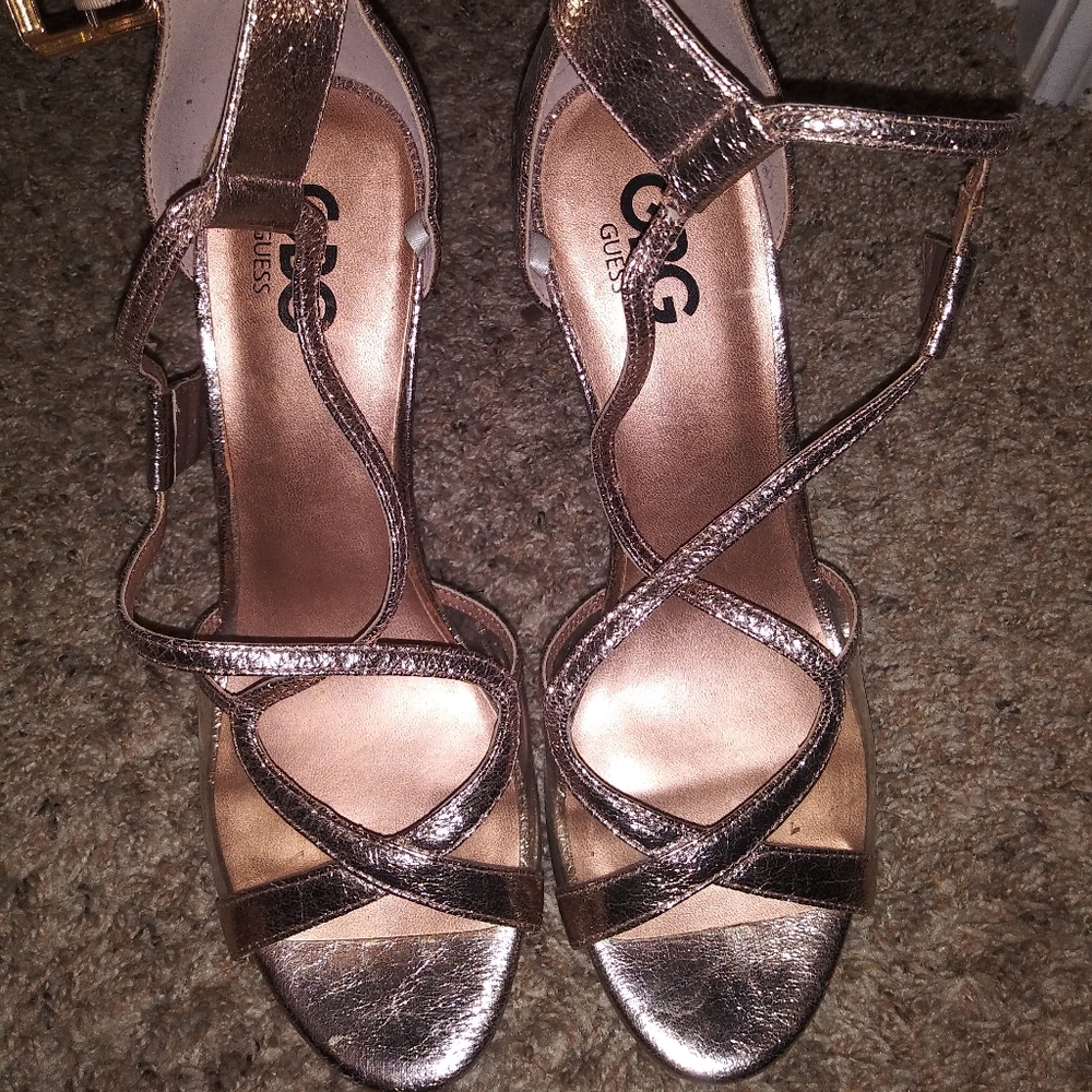 G2G Rose Gold heels